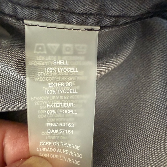 Karl Lagerfeld Black Denim Dress US16 - Picture 5 of 5